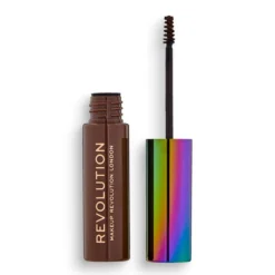 Makeup Revolution High Brow Gel With Cannabis Sativa - Medium Brown