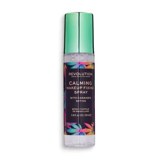 Makeup Revolution Calming Setting Spray With Cannabis Sativa
