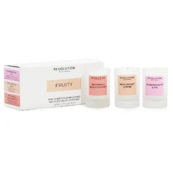 Makeup Revolution Clear Collection Fruity Mini Candle Gift Set