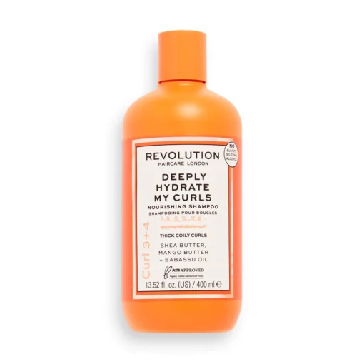 Revolution Beauty Revolution Haircare Deeply Hydrate My Curls Nourishing Shampoo 400ml