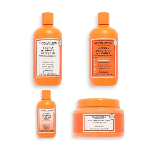 Hair Wash & Treatment Set For Deep Curls (Save 20%)