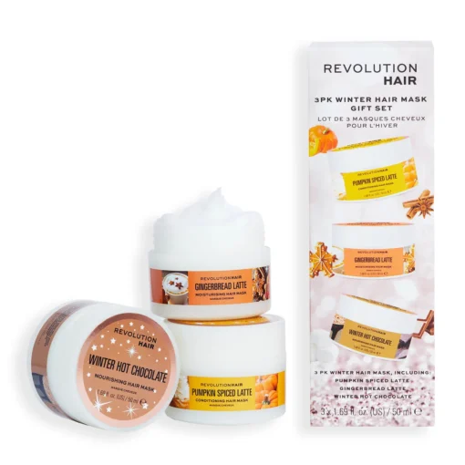 Revolution Hair 3pk Winter Hair Mask Gift Set